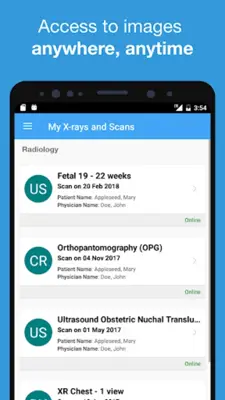 XRI Patient android App screenshot 3